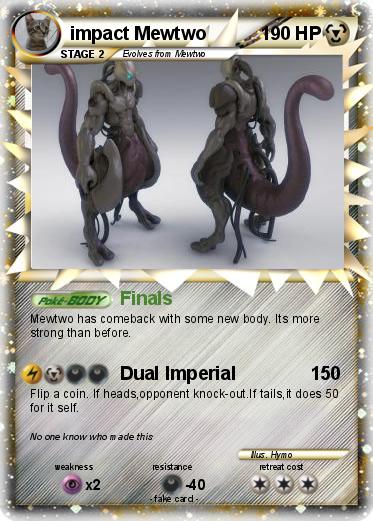 Pokemon impact Mewtwo