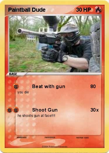 Pokemon Paintball Dude
