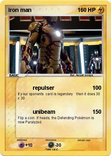 Pokemon iron man
