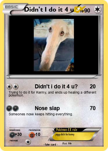 Pokemon Didn't I do it 4 u