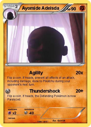 Pokemon Ayomide Adeisda