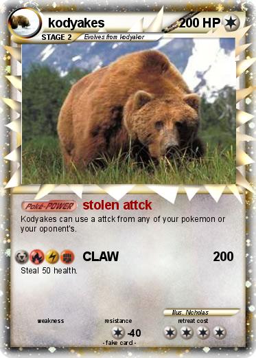 Pokemon kodyakes