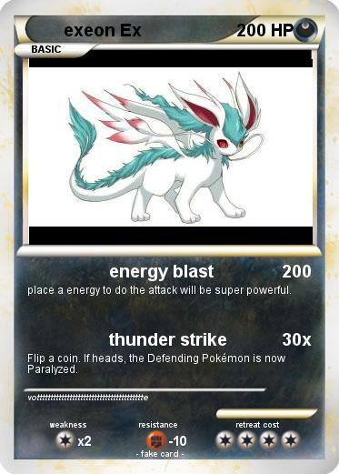 Pokemon exeon Ex