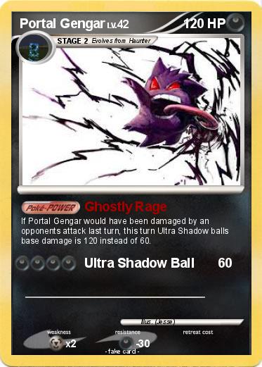 Pokemon Portal Gengar