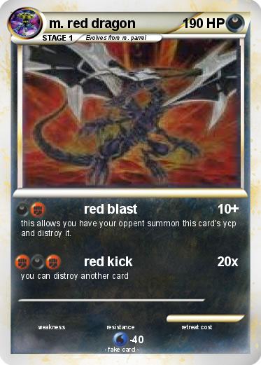 Pokemon m. red dragon