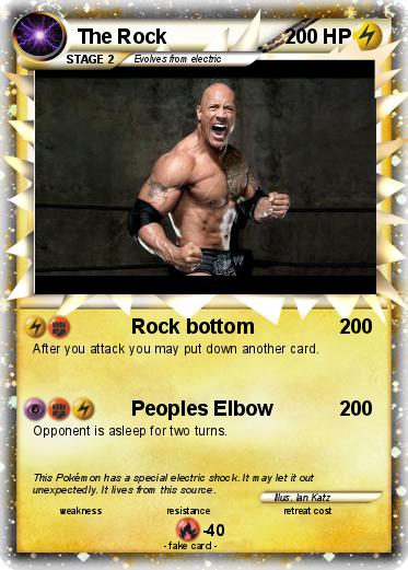 Pokemon The Rock