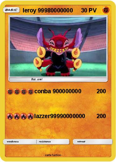 Pokemon leroy 99980000000