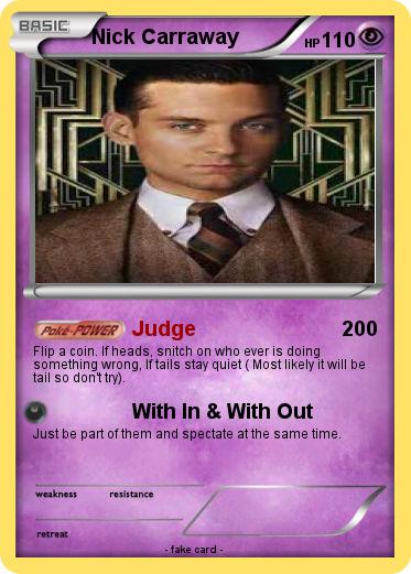 Pokemon Nick Carraway