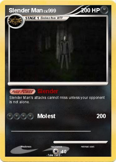 Pokemon Slender Man