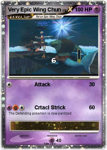 Pokemon Very Epic Wing Chun