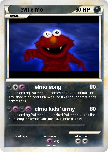 Pokemon evil elmo