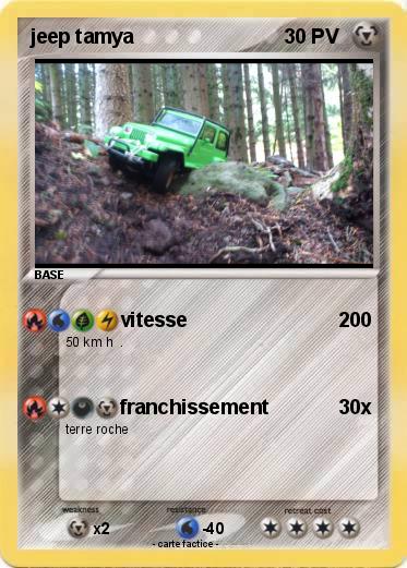 Pokemon jeep tamya