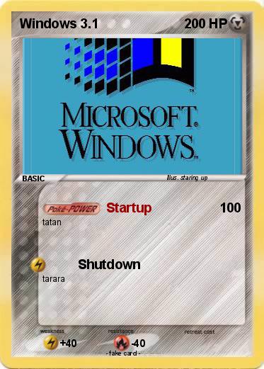 Pokemon Windows 3.1