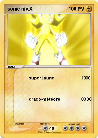 Pokemon sonic niv.X