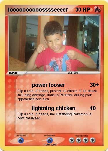 Pokemon loooooooooosssseeeer