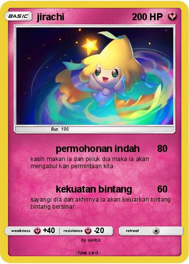 Pokemon jirachi