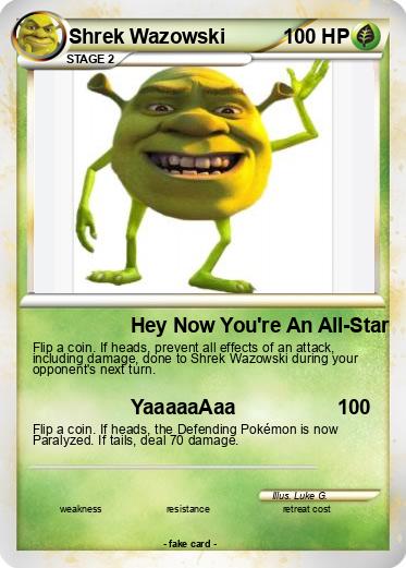 Pokemon Shrek Wazowski