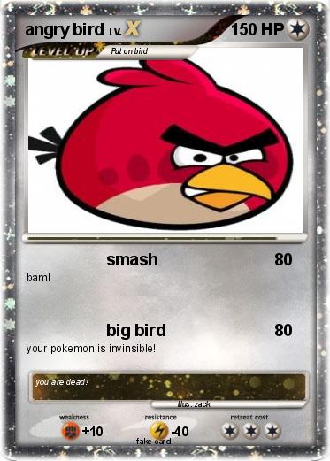 Pokemon angry bird