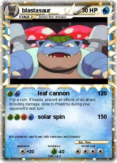 Pokemon blastasaur
