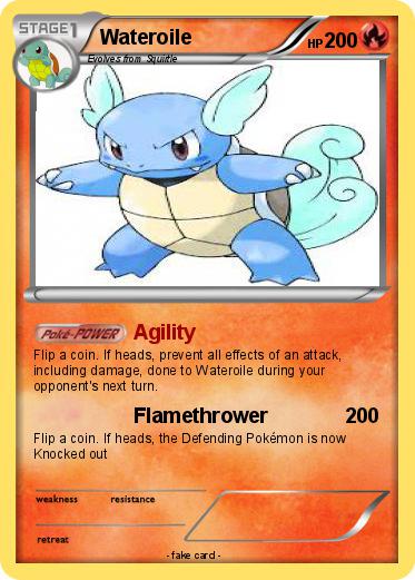 Pokemon Wateroile
