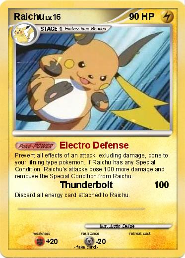 Pokemon Raichu