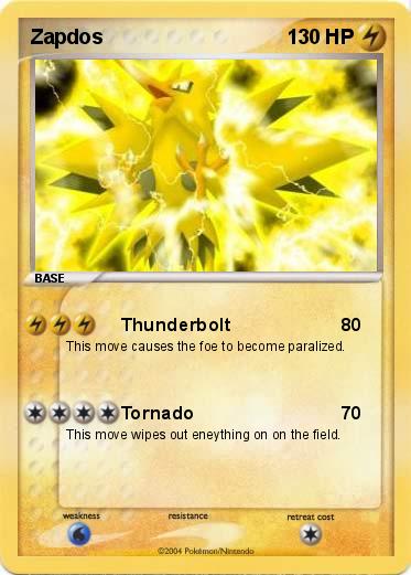 Pokemon Zapdos                                 