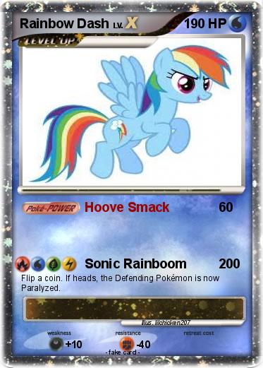 Pokemon Rainbow Dash