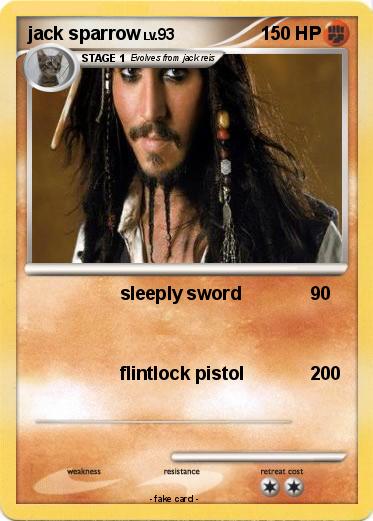Pokemon jack sparrow