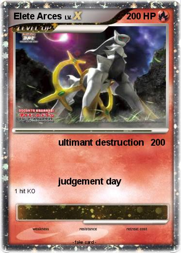 Pokemon Elete Arces