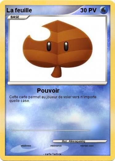 Pokemon La feuille