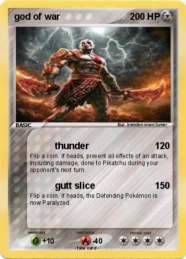 Pokemon god of war