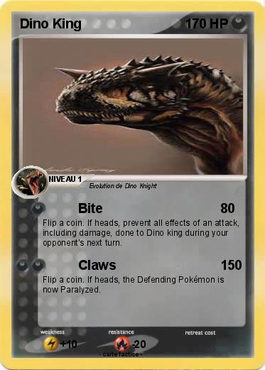 Pokemon Dino King