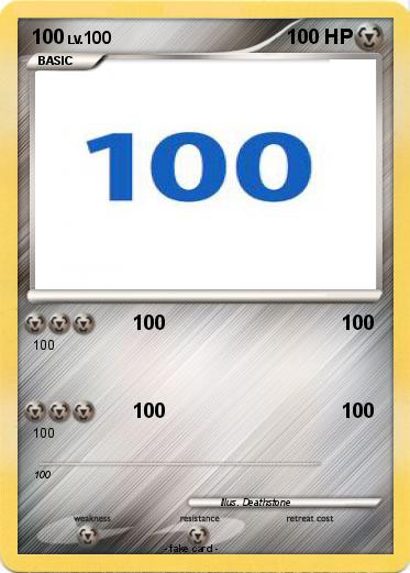 Pokemon 100