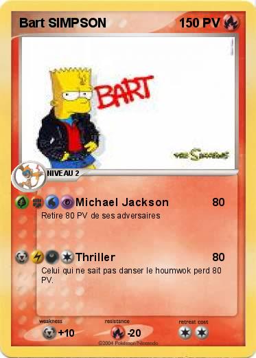 Pokemon Bart SIMPSON