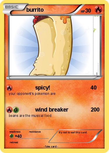 Pokemon burrito