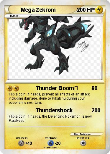 Pokemon Mega Zekrom