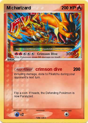 Pokemon M charizard