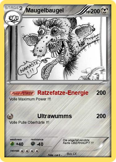 Pokemon Maugelbaugel