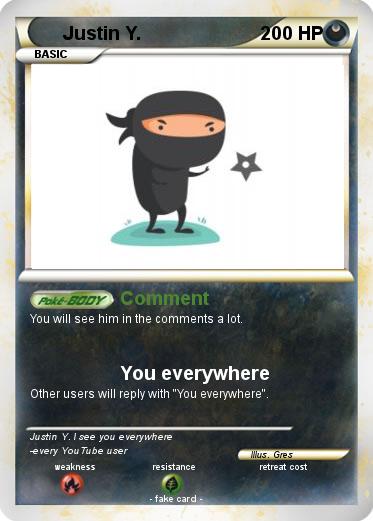 Pokemon Justin Y.