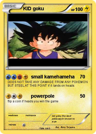 Pokemon KID goku