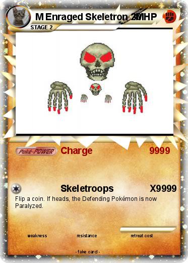 Pokemon M Enraged Skeletron 2M