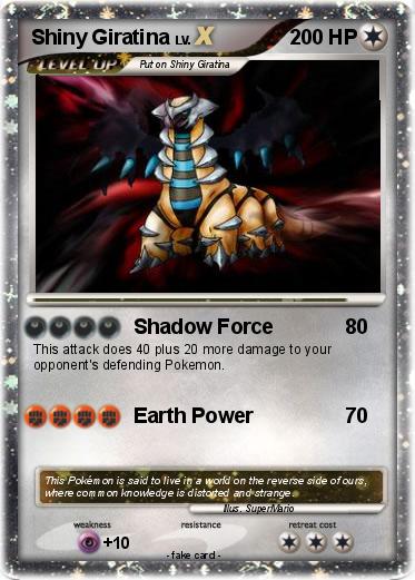 Pokemon Shiny Giratina