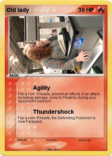 Pokemon Old lady