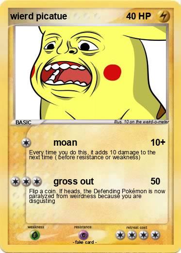 Pokemon wierd picatue