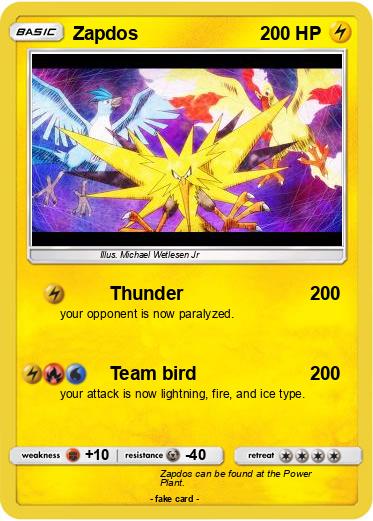 Pokemon Zapdos