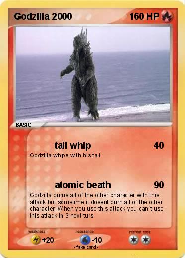 Pokemon Godzilla 2000