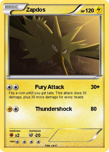 Pokemon Zapdos