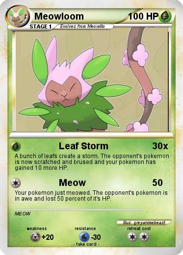 Pokemon Meowloom