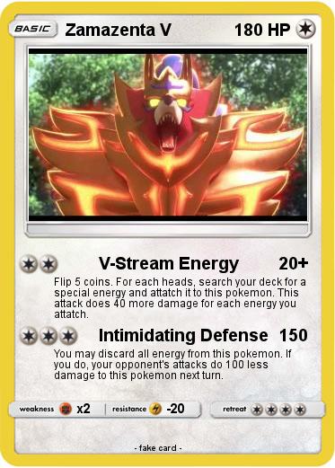 Pokemon Zamazenta V