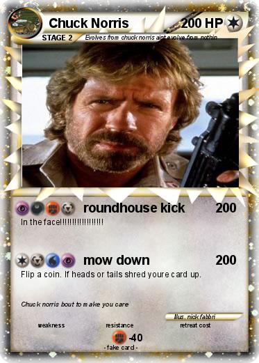 Pokemon Chuck Norris